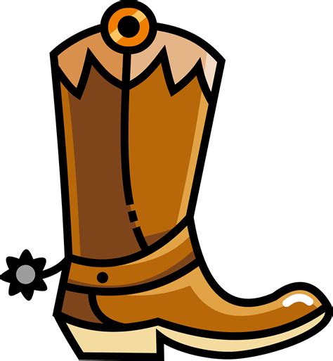 western boots clipart|cowboy boot clip art transparent background.